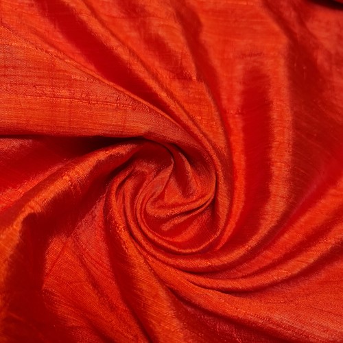 Raw Silk Faux Dupion Fabric Upholstery Bridal Dress Craft Quilting Material 44" - Picture 32 of 126
