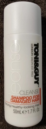 Toni & Guy CLEANSE Shampoo for Damaged Hair~ (2) Travel Size Bottles/1.7 oz Each - 第 2/6 張圖片