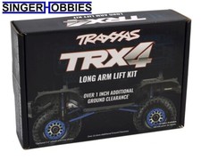 Traxxas 8140 Trx-4 Complete Long Arm Lift Kit Black New In Package Tra1