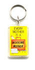 Vintage "Every Mother Is a Working Mother" Keychain Keyring — photo 1