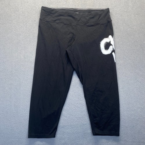 Calvin Klein Crop Performance Leggings Elasticizzati Donna Taglia 3X,Nero,Comfort - Foto 11 di 12
