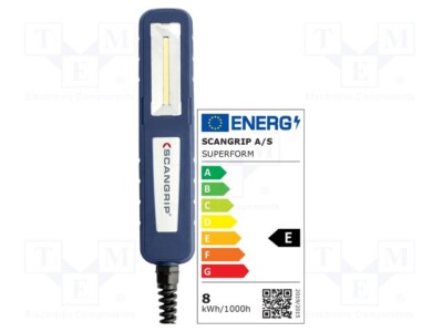 1 Stück, Lampe: Inspektionslampe SCANGRIP-03.5406 /E2DE
