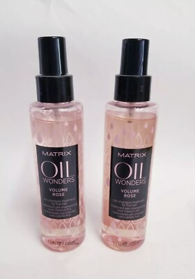   2 LOT Matrix Oil Wonders Volume Rose Pre-Shampoo Treatment 4.2 oz   DEAL  