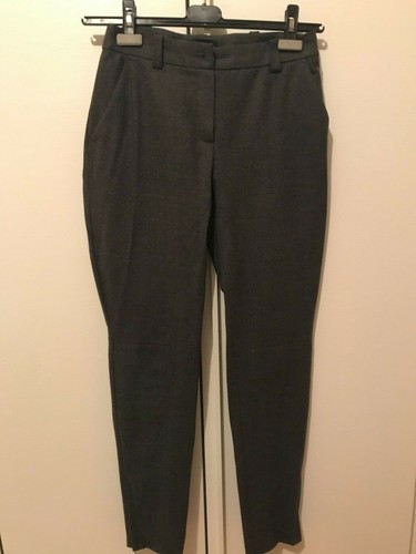 Marchio Luisa Spagnoli - Pantaloni invernali colore grigio scuro - extra  saldi | eBay