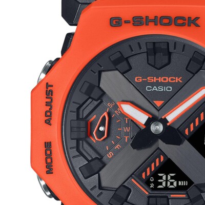 CASIO G-SHOCK GA-2300FL-4AJF Minimal Design Orange Analog Digital