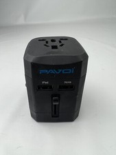 Universal World Plug Travel Adapter Converter With Dual USB Charger AU/US/UK/EU