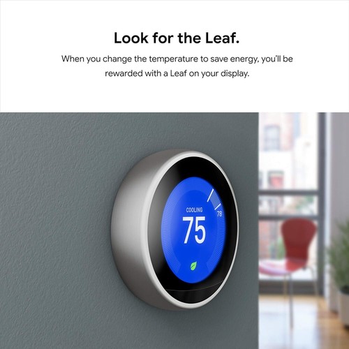 Google Nest Learning Thermostat - 3rd Gen (2015) - Programmable Smart Thermostat - Picture 11 of 50