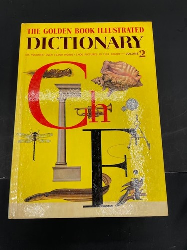1961 The Golden Book Illustrated Dictionary Six Book Set Childs Color Pictures - Picture 9 of 18