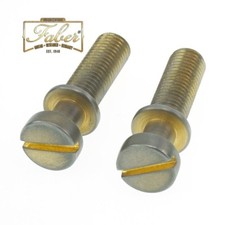 Faber TPST-MGA TP-ST-MGA 59 Gibson Style Tailpiece Studs Metric Gold Aged 3198