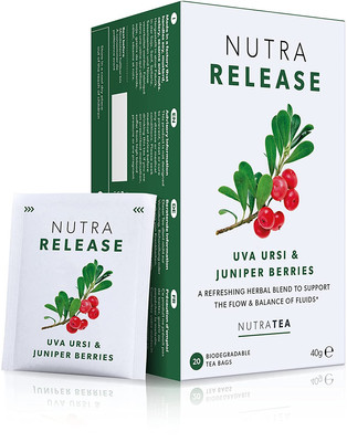 NUTRARELEASE - Kidney Tea | Bloated Stomach Tea   Includes Uva Ursi, Dandelion &