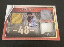 2022 Panini Absolute Tools of the Trade 3 Swatch /99 Jorge Lopez #TTT3-JL