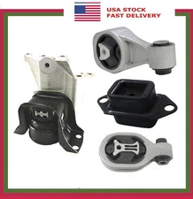 Set 4PCS Engine Motor & Manual Transmission Mount For Nissan Juke 1.6L FWD 11-15