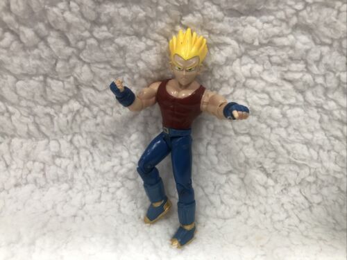 Loose/ Vintage - Dragon Ball GT- Jakks- Super Saiyan Vegeta- Street Clothes-2004 - Picture 2 of 6