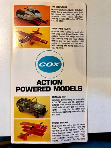 COX 049 Mustang P51D Racer 'Miss America' GAS POWER AIRPLANE BOXED - Picture 9 of 11