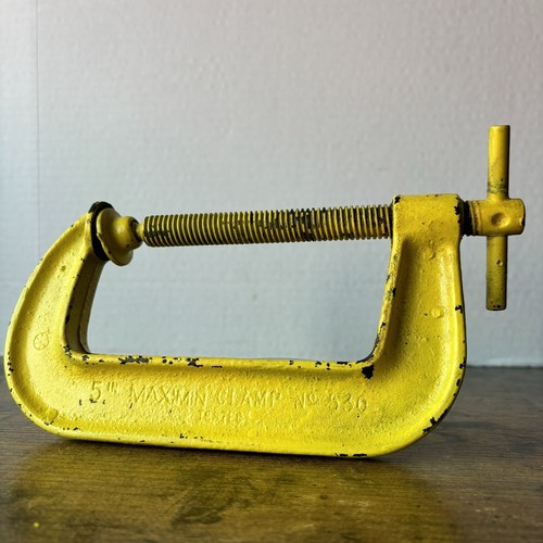 Vintage Cincinnati Tool Co. No.530 5" C Clamp - Picture 11 of 14
