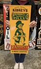 Antique Vintage Old Style Sign Ramons Kidney Pills Made in USA