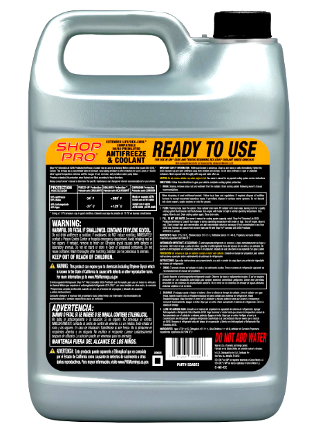 ShopPro Dex-Cool Extended Life Prediluted Antifreeze & Coolant