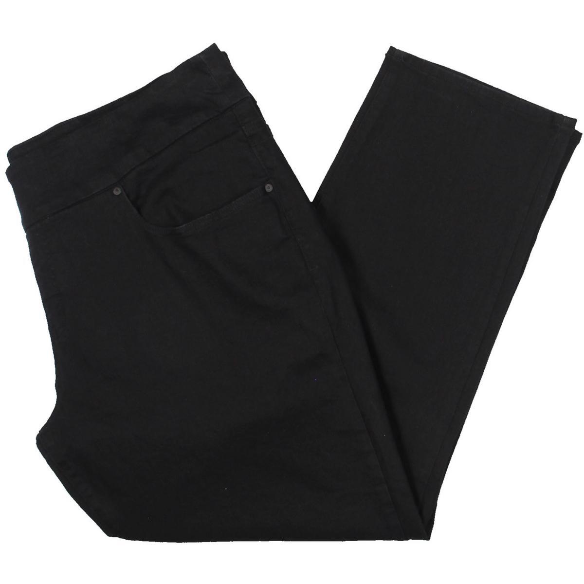 Джинсы Jag Женские черные эластичные джинсы-скинни из денима средней посадки Plus 24W BHFO 4221