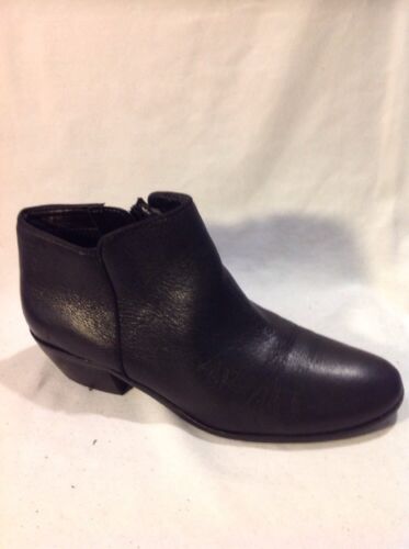 Sam Edelman Black Ankle Leather Boots Size 36 - Bild 1 von 12