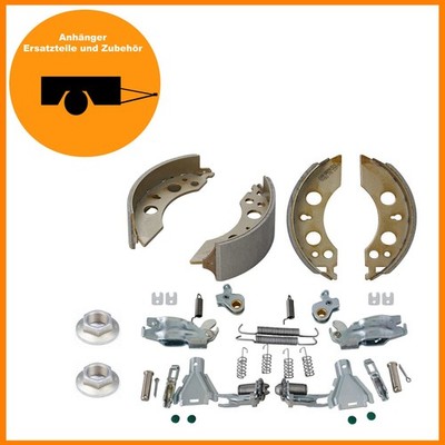 1x Bremsbacken Bremsbacke Bremsbeläge für Alko 200x50 2050 2051 Reparatur - Set