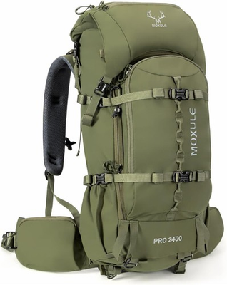 #ad Pro 2400 Frame Backpack Meat Hauler Pack with Rain Cover for Outdoor Lightwe $407.35
