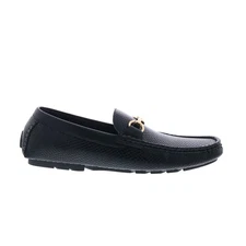 Steve Madden M-Duppln Mens Black Synthetic Loafers & Slip Ons Moccasin Shoes 9