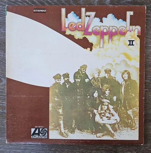 Led Zeppelin II - Record Album 1969 Original Vintage Gatefold SD 19127 Vinyl LP