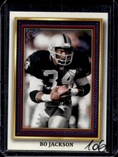 2023 Topps Composite Bo Jackson Portrait Gallery Blue #/99 Raiders