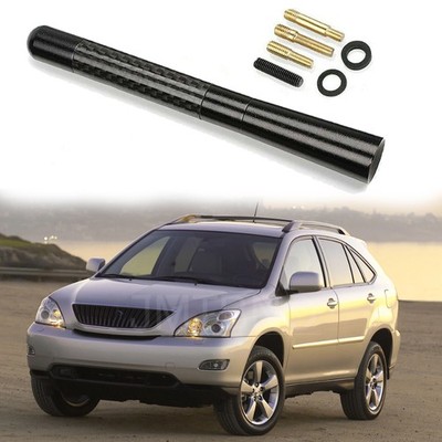 4.7'' Short Antenna Carbon Style Radio AM/FM For LEXUS RX330 RX400h RX350 2004-09