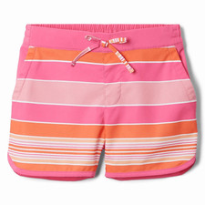 Columbia  Junior's Girl's Sandy Shores Boardshorts, Pink, Size XL