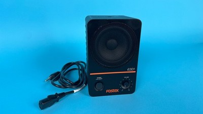FOSTEX 6301NX ACTIVE MONITOR SPEAKER: amplifier, black, 20w output |096-9820117