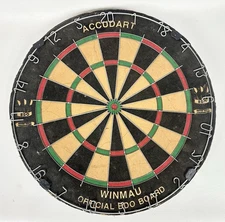 Winmau Official BDO British Darts Organization Dart Board Made In England 