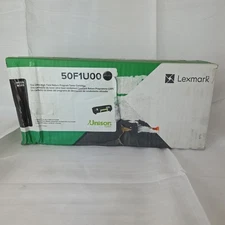 NEW GENUINE - LEXMARK 50F1U00 Ultra High Yield BLACK TONER - SEALED UGLY BOX