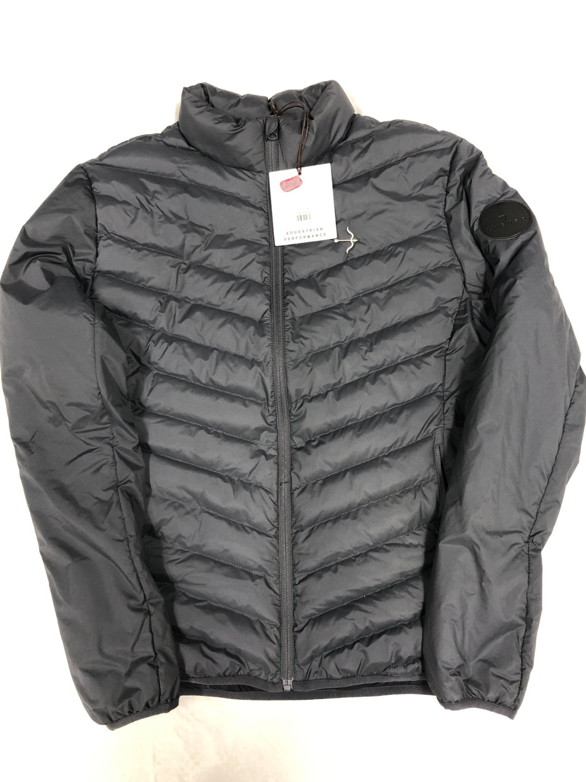 Doudoune équitation homme LAGUSO Pete Classic graphite taille S veste isolante