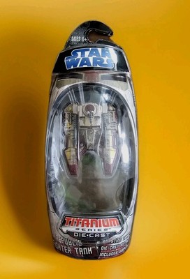 New Sealed Star Wars Titanium Series Republic Fighter Tank 2009 Micro Machines