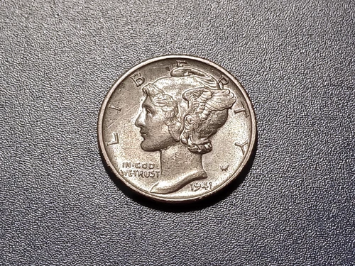 Choice Uncirculated 1941-D Mercury Dime