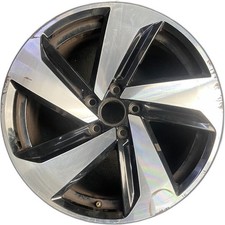 Volkswagen Machined Black Golf Gti Factory Rim 18x7.5 2019-2021 Oem 70056