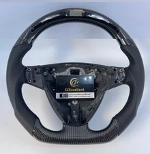 For 2005-2011 Saab 9-3 Sedan Custom Carbon Fiber Steering Wheel With LED screen