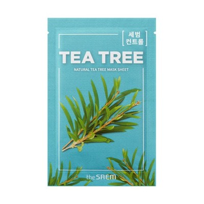 SAEM Natural Mask Sheet Tea Tree 21ml
