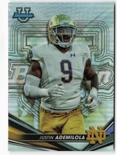2022 Justin Ademilola Bowman's Best University Rookie Refractor