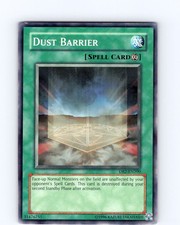 Yu-Gi-Oh TCG Dust Barrier DR2-EN200 Unlimited Regular Common Card LP-NM