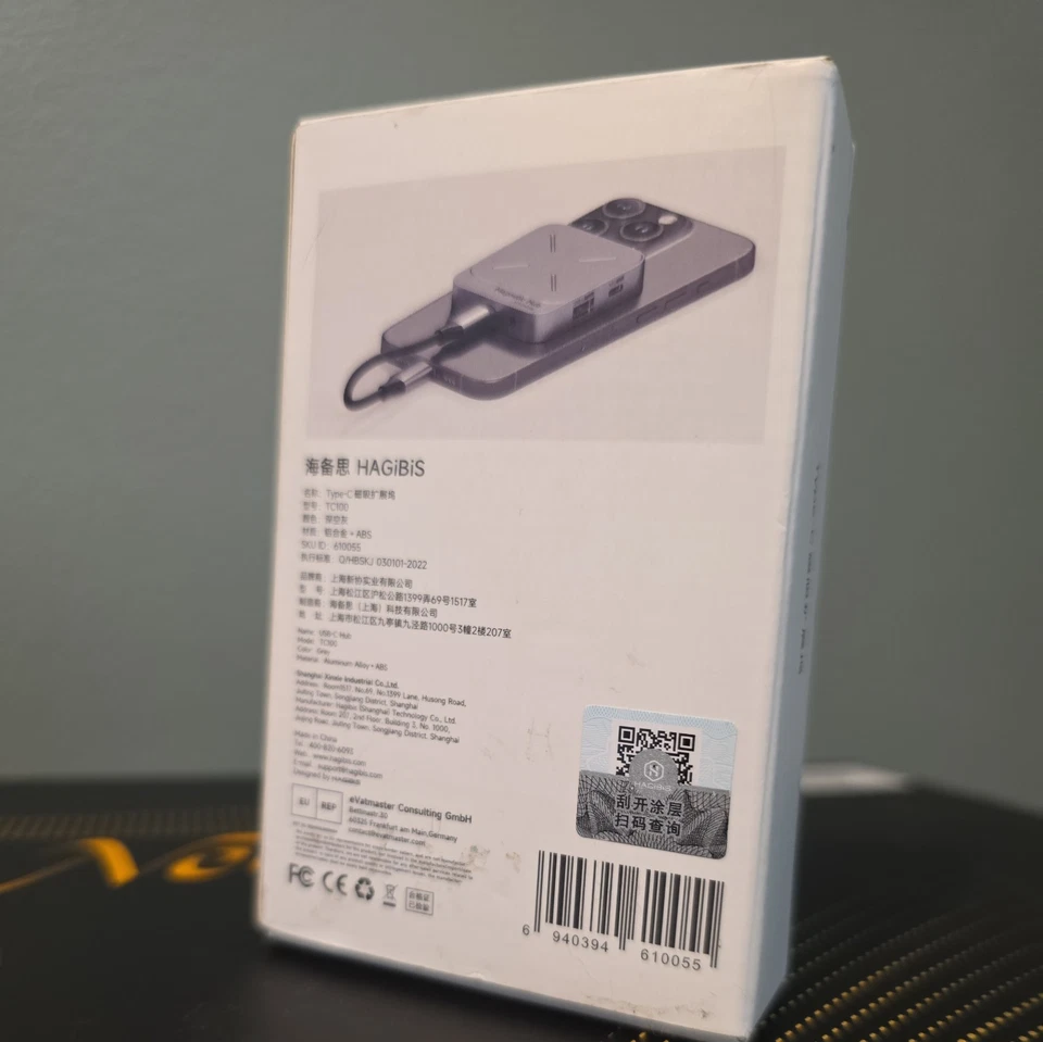 Magnetic USB C Hub Multiport Adapter Docking Station 4K HDMI 100W PD For iPhone - Image 3 of 4