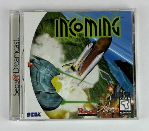 Incoming Sega Dreamcast 1999 Rage Interplay Complete Tested Working