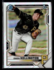 2021 Bowman Draft Owen Kellington #BDC-120 Chrome Refractor