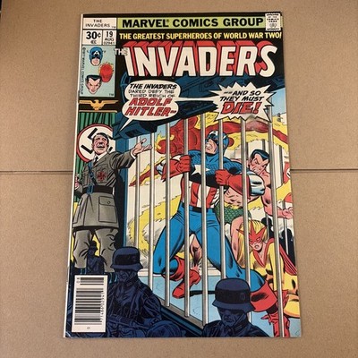 The Invaders #19 (August 1977) Marvel Comics GOOD