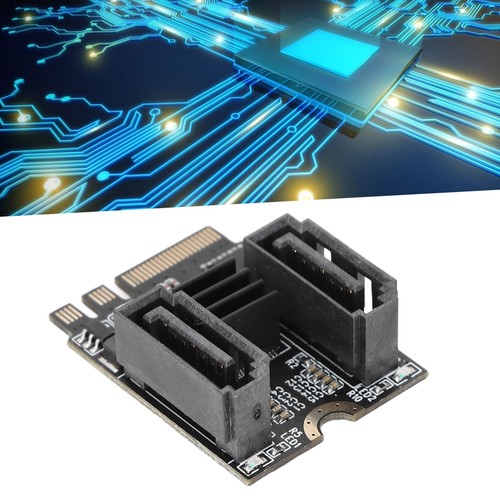 HDD Adapter Card M2 To SATA3.0 6Gbps Fast Transfer JMB582 Chip Support PCI Ex FY - Afbeelding 3 van 23