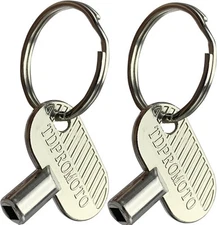 Sprinkler Controller Door Key Timer Lock for Orbit and silvery 