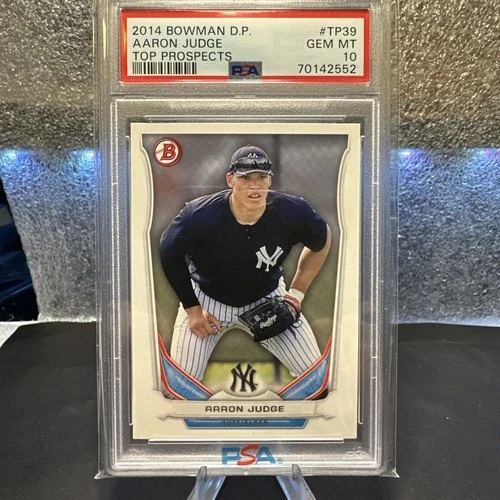 AARON JUDGE 2014 BOWMAN DRAFT PICKS #TP39 PSA 10 GEM MINT 🔥🔥🔥
