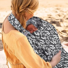 Nursing Cover for Mom Breastfeeding, Baby Privacy Nursing Covers up Breathable C