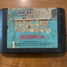 RARE Arcus Odyssey 1991 SEGA Genesis Cartridge Only 